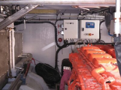 Vue intérieur avant machine Cupidon II